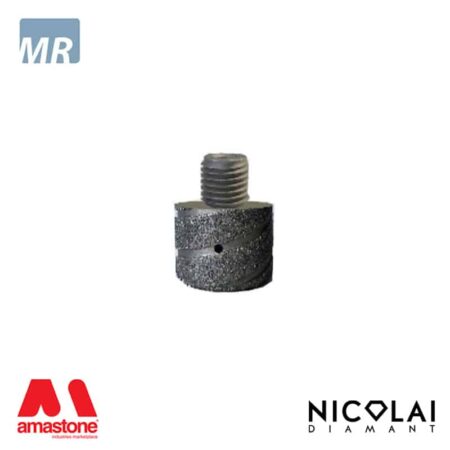 Electroplated finger bit tip for marble - Nicolai