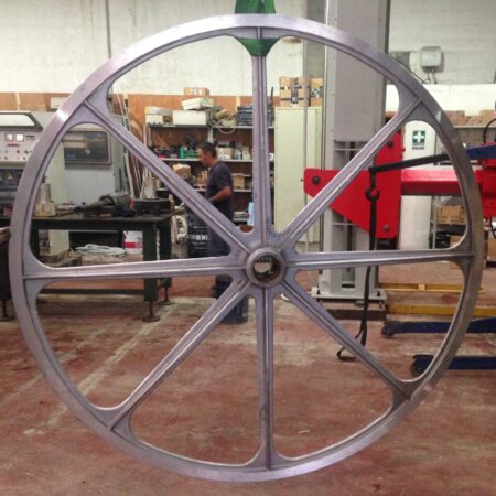Aluminum Main Flywheel Diameter 2000 Mm
