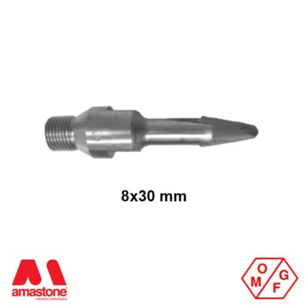 Carving router bit 8x30 mm - h110 mm for Marble - OMGF