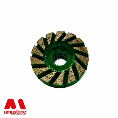 sansheng Concrete Grinding Wheel 4 inch,Diamond Cup Wheel Angle Grinder  Wheels Grinding of Concrete,Granite 2 Pieces