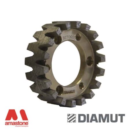 Stubbing wheel for high removal – Granite, Engineered stone, Marble - Diamut
