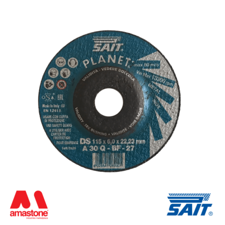 Grinding wheels metalworking 6mm Planet-DS A30Q - Sait