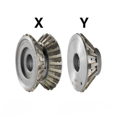 Pre Cut Edge Breaker Wheel In Sectors Granite Diamut