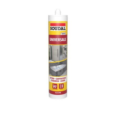 Soudal Universal Acetic Transparent Silicone