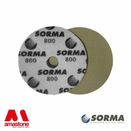 SORMA I-DIA MX flexible wet-dry polishing pads - back and front