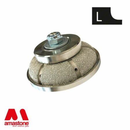 Vacuum-brazed PROFILE-L Cove Profile Wheel | M14 – Amastone