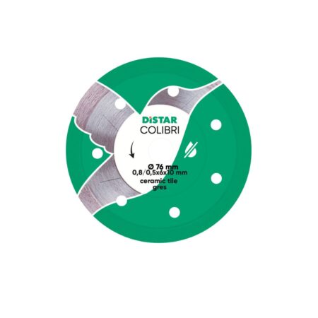 Colibri Diamond Blade Ø76 Mm Distar Gpf