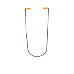 Noise - Reducing Earplugs With Cord 3m