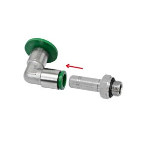 Adapter + 45° Elbow Manifold Fitting With Enhanced Push In System Amastone