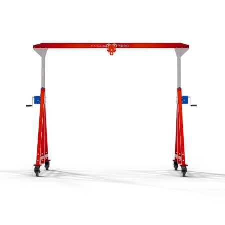 Easy Crane Mobile Gantry Crane On Wheels Adjustable Height 3000 Mm 500 Kg Amastone