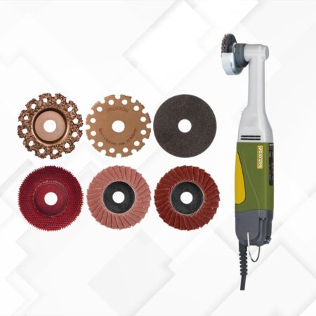 Woodworking Kit With Lhw E Mini Angle Grinder – Proxxon