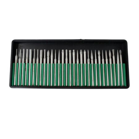 Electroplated Burr Set With 3 Mm Shank For Rotary Tools – Dremel, Proxxon – Amastone