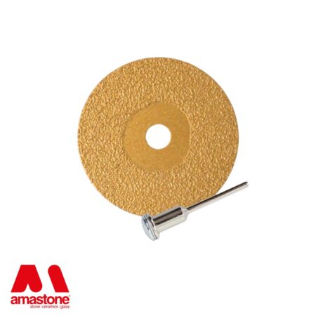 Kiro Brazed Diamond Disc With 3 Mm Shank, 40 Mm Diameter – Amastone