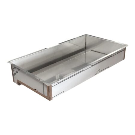 Undermount Stainless Steel Bathroom Free Flow Drain Standard