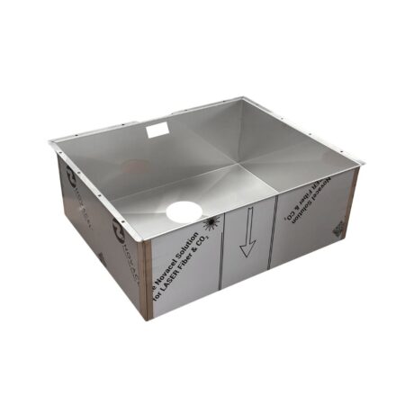 Undermount Stainless Steel Kitchen Sink Fully Tileable Sloped Bottom