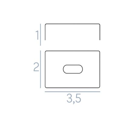 Galvanized Hook With Slot – Dimensions