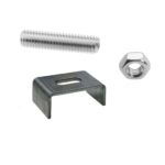 Undermount Sink Installation Fastening Kit Hook + Nut + Threaded Stud 8 Pcs