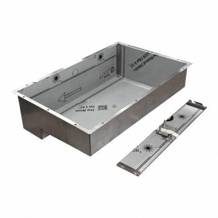 Undermount Stainless Steel Bathroom Basin Fully Tileable With Inspection Drain Channel – Standard H95