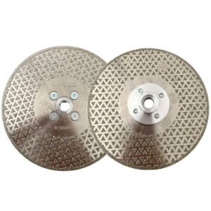 Double Face Electroplated Diamond Blade For Angle Grinder  150 Mm