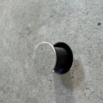 Hidden Recessed Towel Holder Set