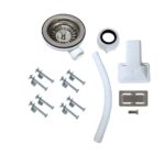 Flush Mount Sink With Side Hooks