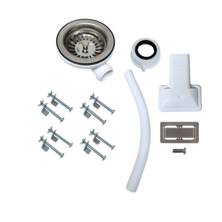 Flush Mount Sink With Side Hooks