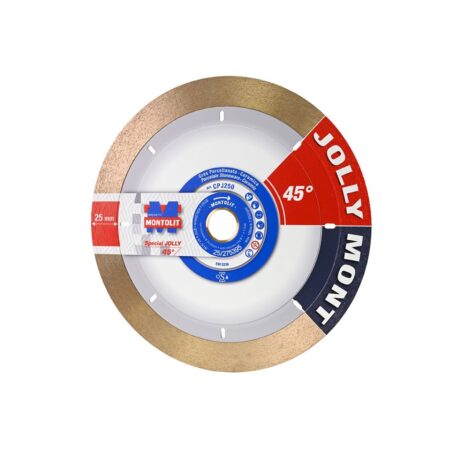 Cpj Jollymont – Ø250 Mm Diamond Blade 45° Jolly Cuts – Montolit