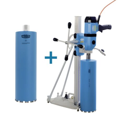 Core Drilling System Dme20 Tilting Stand Dru160 + 162 Mm Core Bit – Tyrolit