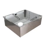 Undermount Stainless Steel Kitchen Sink Tileable Perimeter Walls