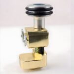 Aluminum Reinforcement Bars With Clamps To Support And Protect Slabs With Sink Cutouts