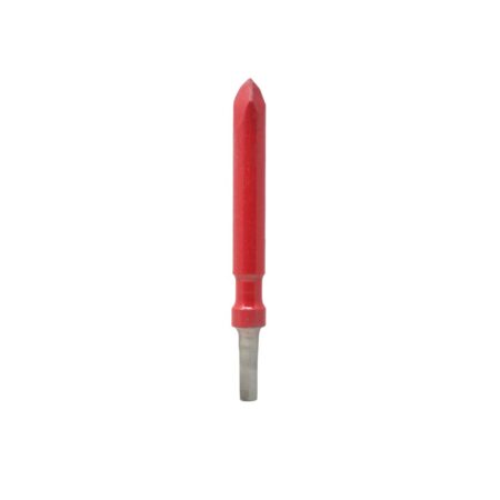 Point Chisel For Pneumatic Hammer – 10.2 Mm Hexagonal Shank