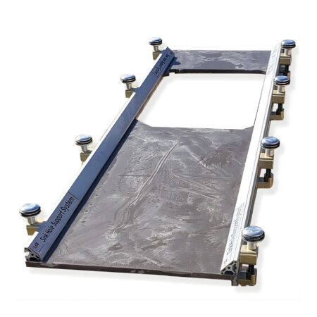 Slab Reinforcement System With Sink Cutout Aluminum Bars