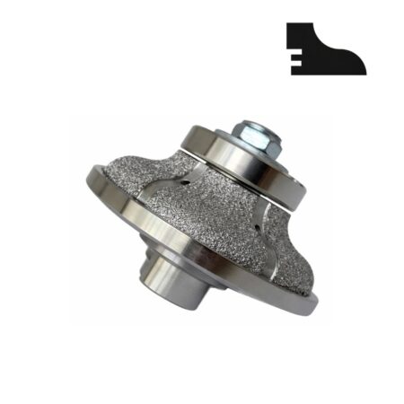 Vacuum Brazed M14 Wheel Profile E Bevel Amastone