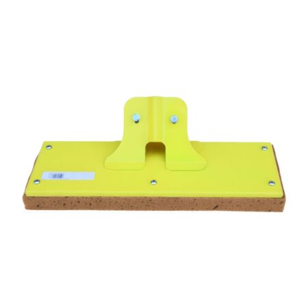 Beige Sponge Float Cement Grout Cleaning With Metal Base 42 × 13 × 3 Cm