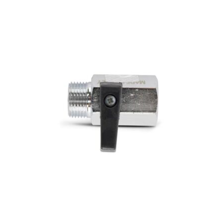 Manzelli Ball Valve 3 8 With Black Knob