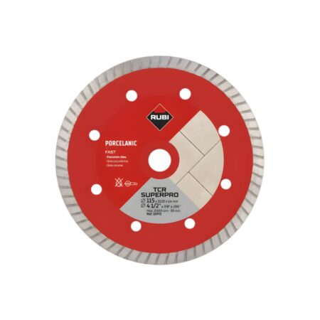 Turbo Tcr Diamond Blade For Porcelain Stoneware Rubi