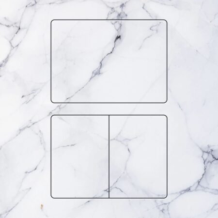 Tileable Flush Plate Compatible With Geberit, Tece, Viega, Alcaplast, Vitra, Cersanit And Noken Cisterns