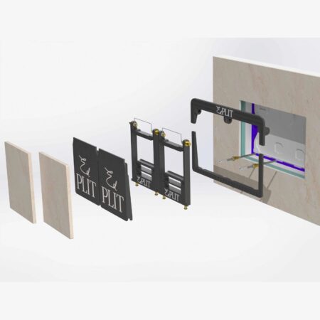 Tileable Flush Plate With Geberit, Tece, Viega, Alcaplast, Vitra, Cersanit And Noken Cisterns 10 In 1
