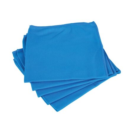 Blue Microfiber Cloth 40x40 Cm