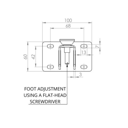Sbl38 Bracket 38 Cm