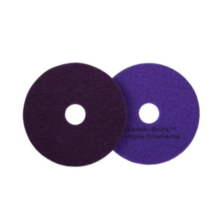 3m Scotch Brite Purple Diamond Floor Pad Floor Cleaning And Polishing Purple 3m