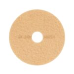 3m Tan Burnish Pad 3400 Floor Burnishing And Spray Cleaning 7000045915