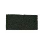 Black Pad 12x25 Cm Hard Fibre Heavy Duty Floor Cleaning