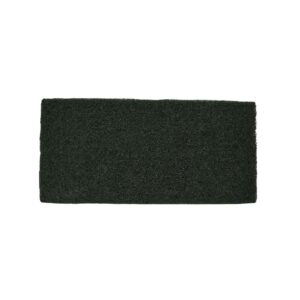 Black Pad 12x25 Cm Hard Fibre Heavy Duty Floor Cleaning