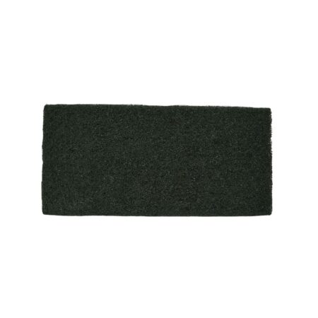 Black Pad 12x25 Cm Hard Fibre Heavy Duty Floor Cleaning