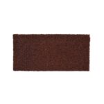 Brown Pad 12x25 Cm Hard Fibre Acid Washing