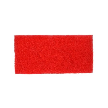 Red Pad 12x25 Cm Medium Hard Fibre Cleaning And Wax Application