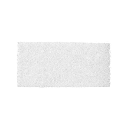 White Pad 12x25 Cm Soft Fibre Floor Cleaning